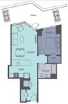 Floor Plan at Moment, Chicago, IL 60611
